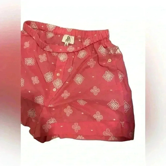 NWOT dRA Los Angeles Pink Embroidered Boxer Shorts Size Medium - Picture 4 of 9
